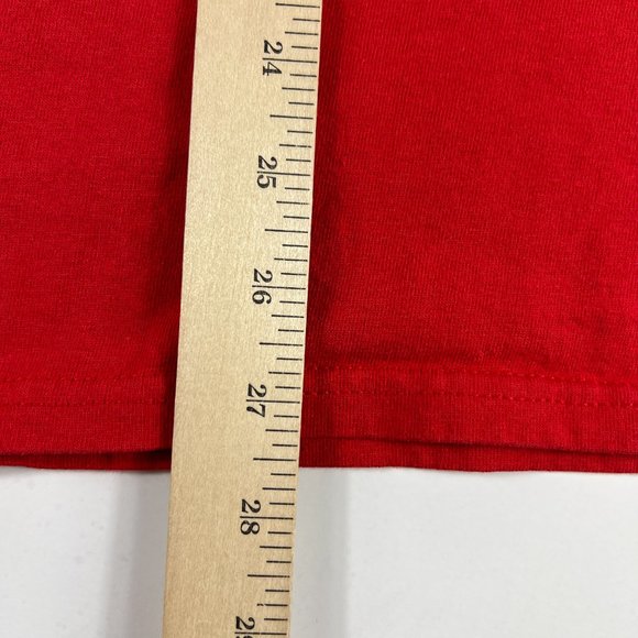 Mcdonalds X Cardi B Offset Crew Employee Shirt Adult Large Red Short Sleeve Tee - Picture 9 of 11